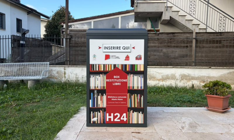 B-Box - Carrello restituzione libri