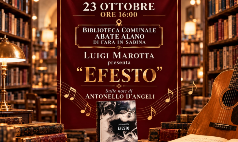 Presentazione Efesto di Luigi Marotta